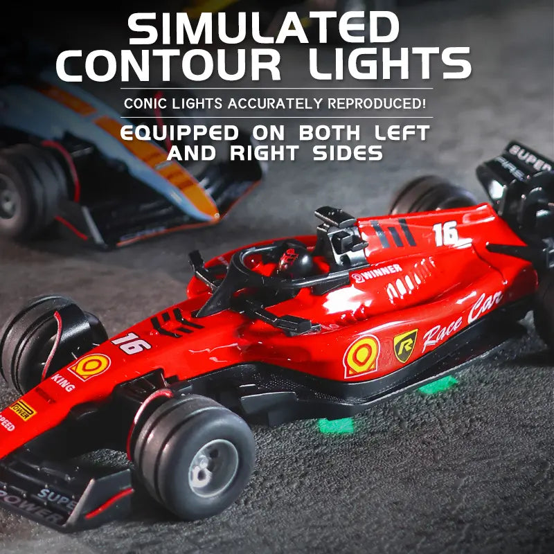 Mini coche teledirigido de carreras escala 1:64 - mando de control