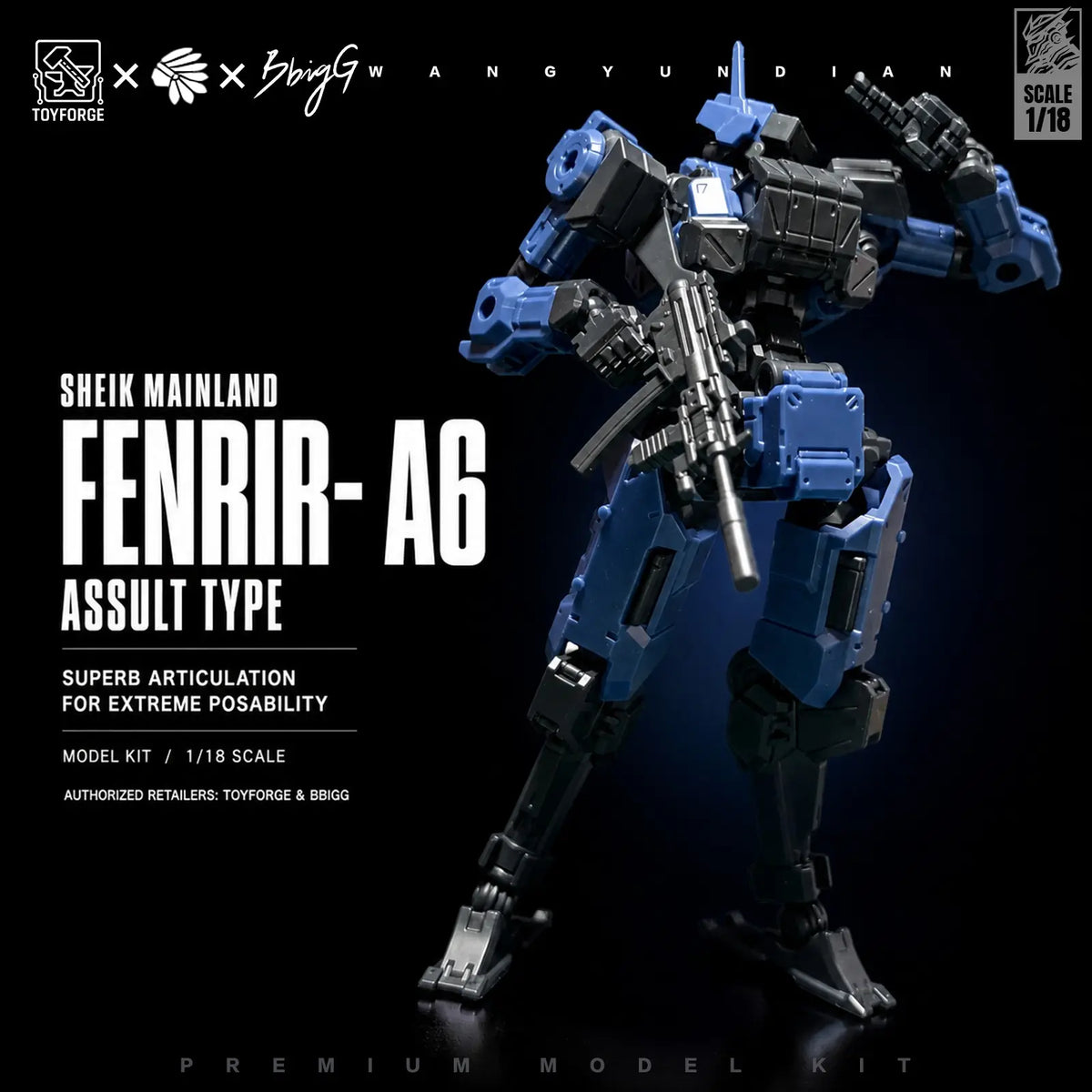 Officially‑Licensed 1/18 Scale Mecha Assembly Model Kit, Highly Movable Sci‑Fi Robot with Modular Armor, 2‑Pack DIY Collectible Toy