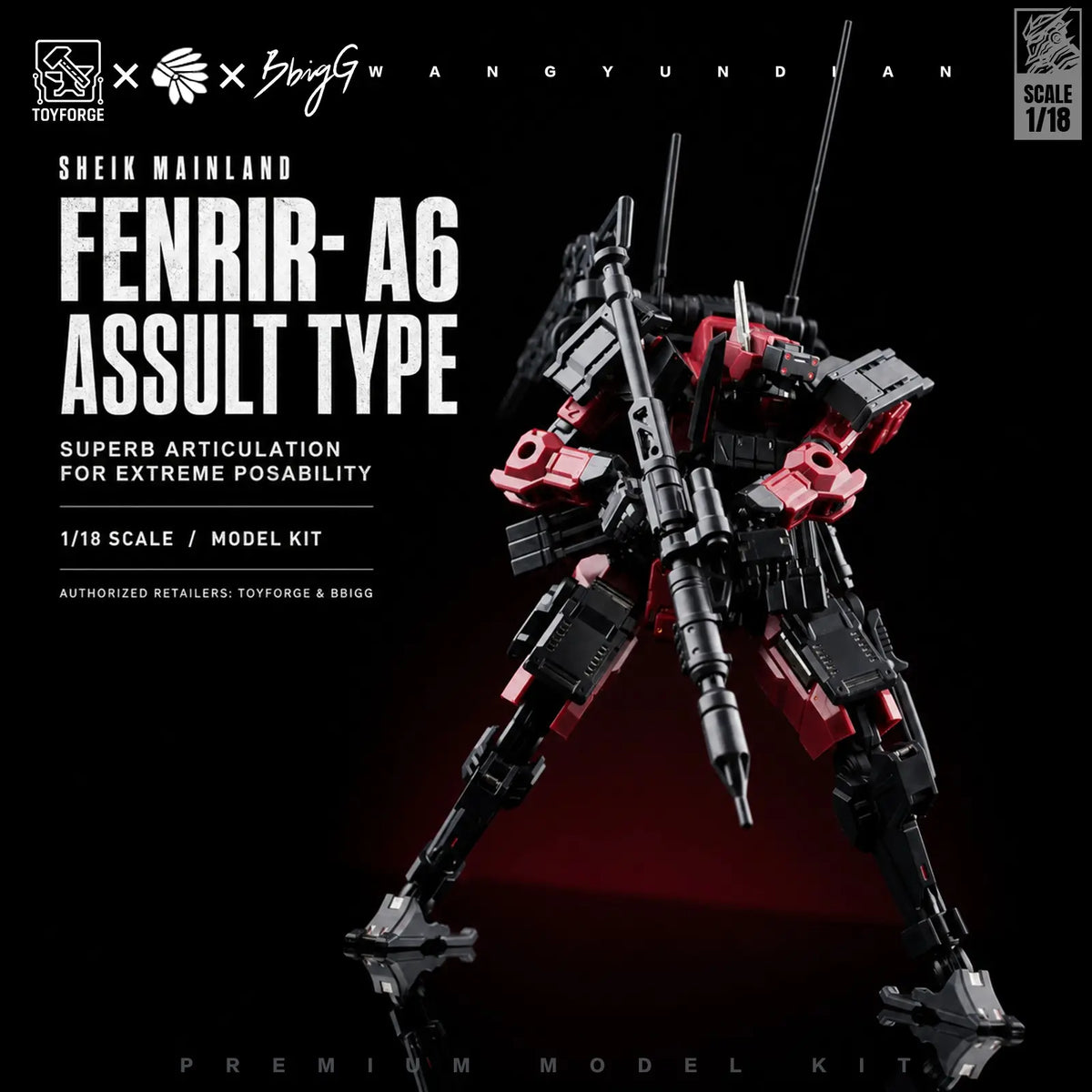 Officially‑Licensed 1/18 Scale Mecha Assembly Model Kit, Highly Movable Sci‑Fi Robot with Modular Armor, 2‑Pack DIY Collectible Toy