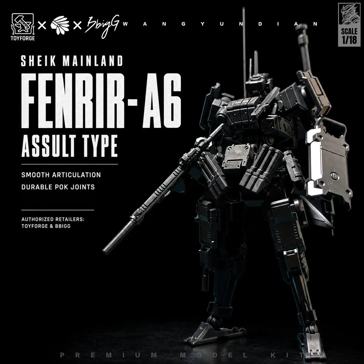 Officially‑Licensed 1/18 Scale Mecha Assembly Model Kit, Highly Movable Sci‑Fi Robot with Modular Armor, 2‑Pack DIY Collectible Toy
